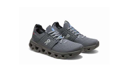 On Men's Cloudswift 4 Running Stone Asphalt Shoes