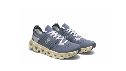 On Cloudswift 4 Running Metal Heather Shoes