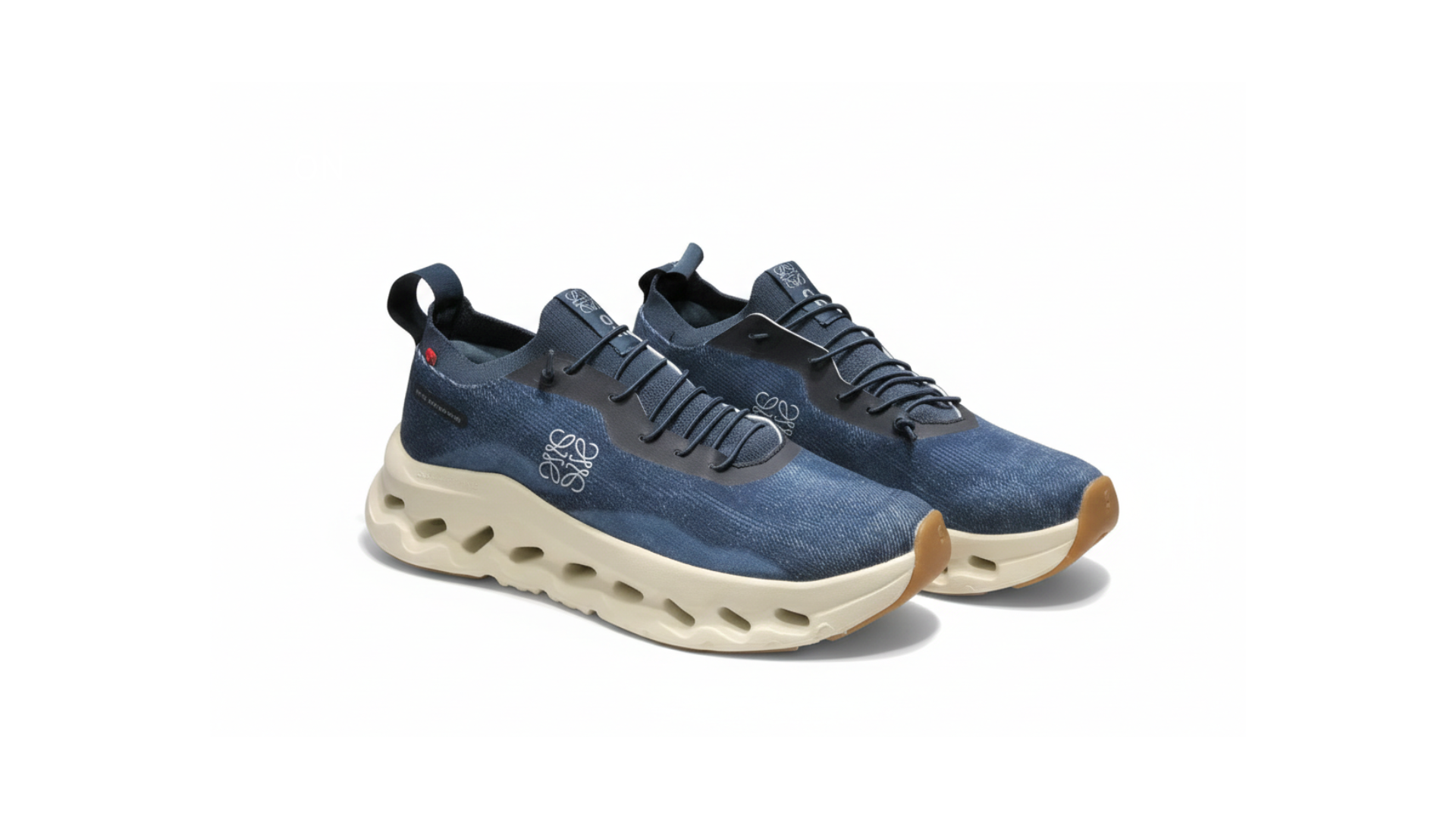 On Cloudtilt LOEWE Denim Blue Shoes On Cloudtilt LOEWE Denim Blue Shoes